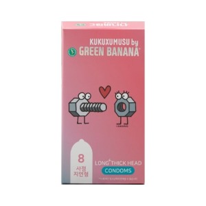 [그린바나나] 롱플러스 콘돔 (8개입)